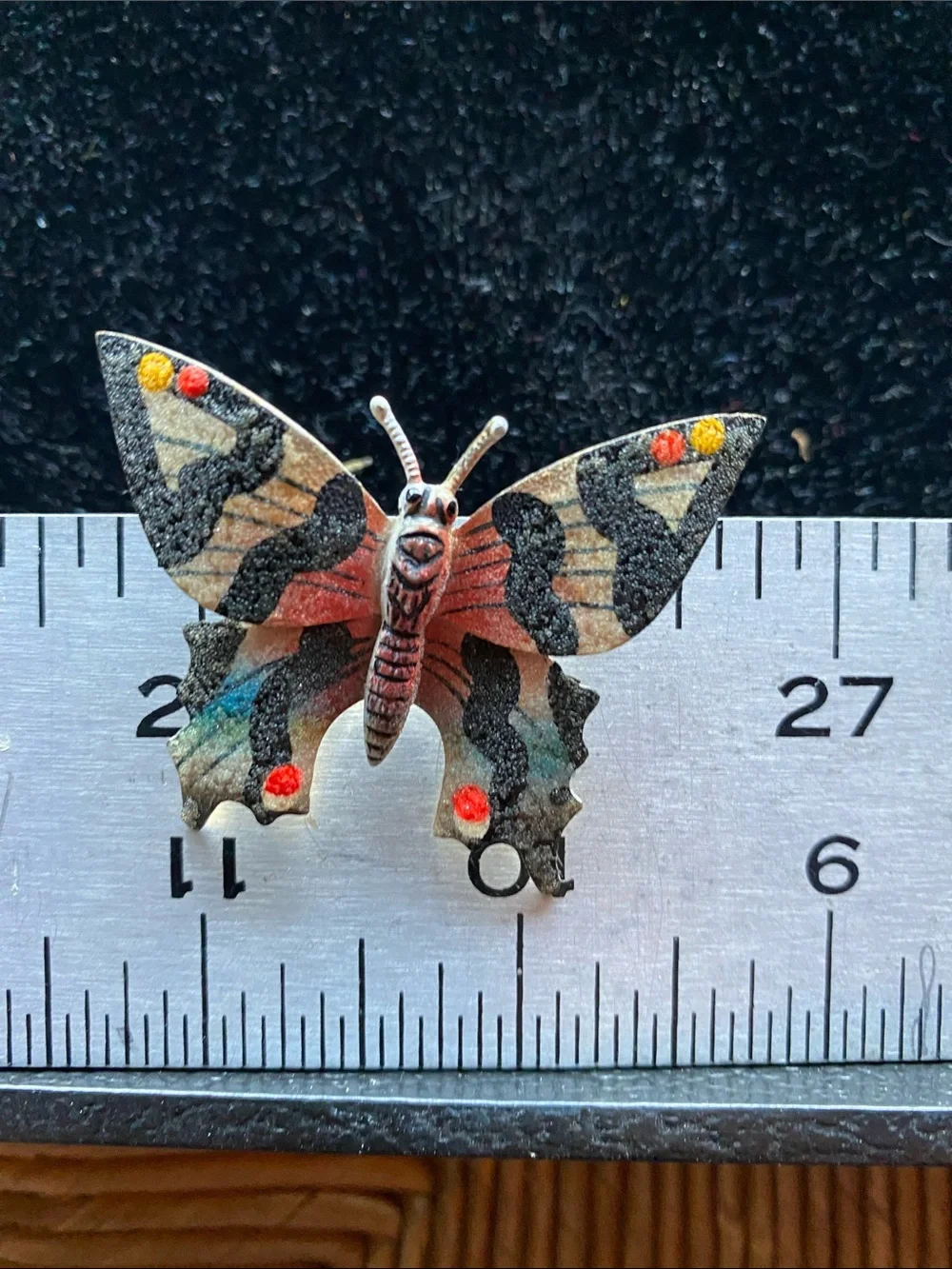 Decorative Small Butterfly Pet Accessory in Multicolor